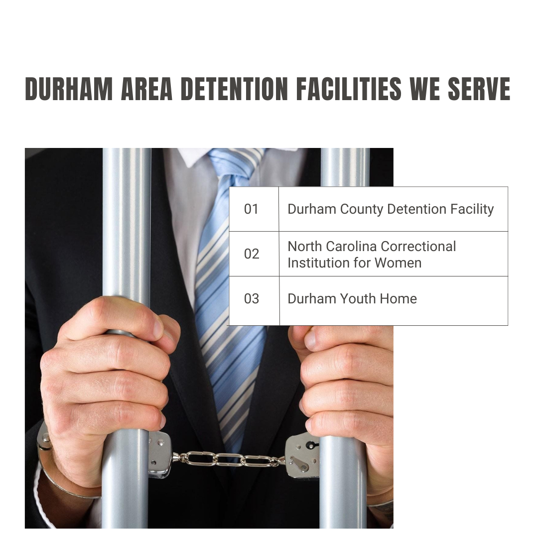 Durham Area Detention Facilities We Serve 1